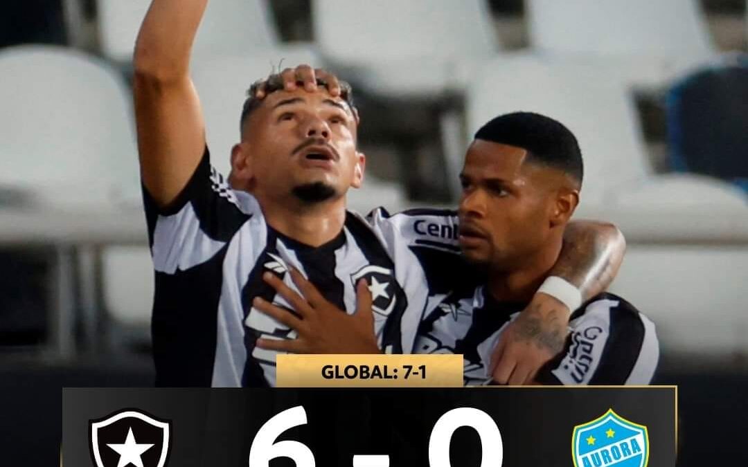 Deportes | Botafogo aplastó 6-0 a Aurora y clasificó a la fase 3 de la Copa Libertadores 2024