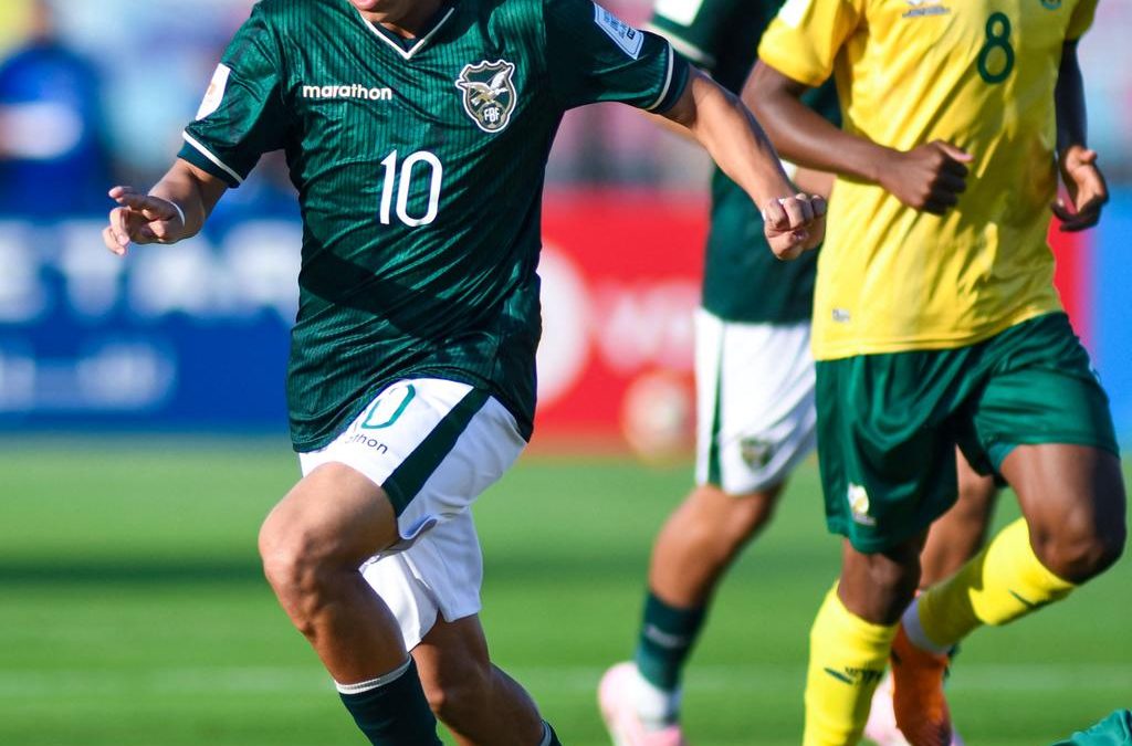BOLIVIA DEBUTA CON DERROTA ANTE SUDÁFRICA EN MUNDIAL SUB17