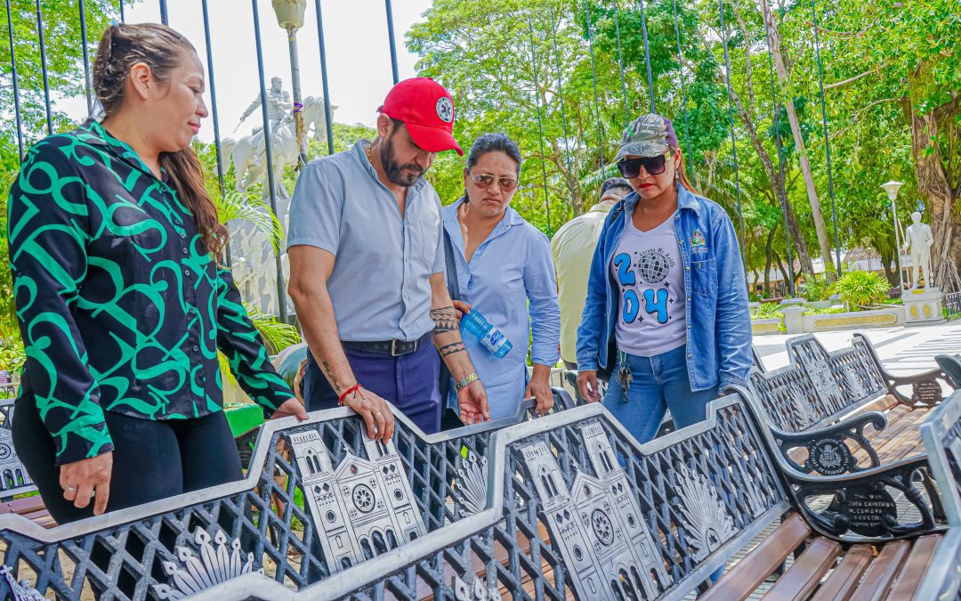TRINIDAD INICIA EMBELLECIMIENTO DE SU PLAZA HISTÓRICA