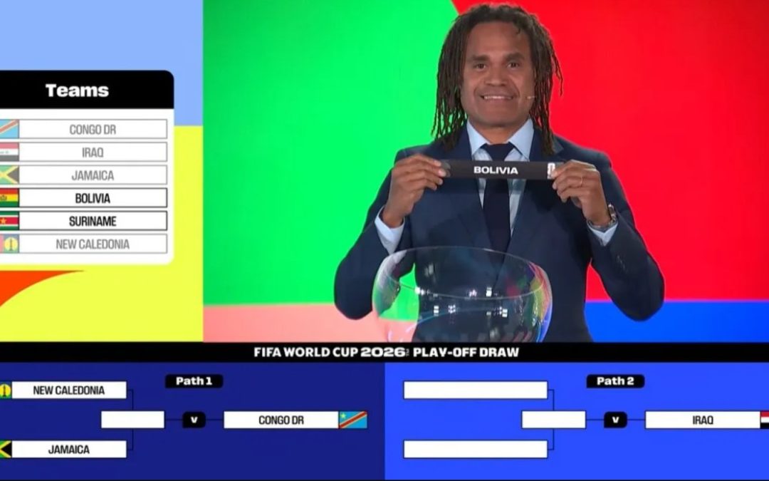 BOLIVIA ENFRENTARÁ SURINAM EN REPECHAJE MUNDIAL 2026