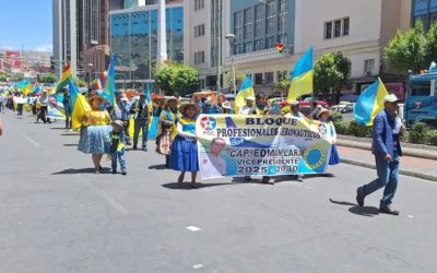MARCHA CIUDADANA RESPALDA A EDMAND LARA EN CONFLICTO POLÍTICO