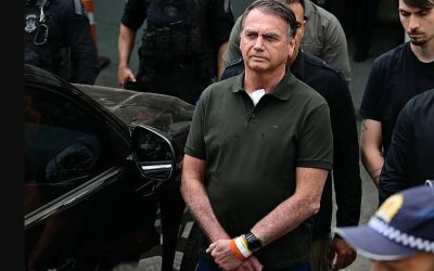 BOLSONARO DETENIDO PREVENTIVAMENTE POR INTENTO DE FUGA