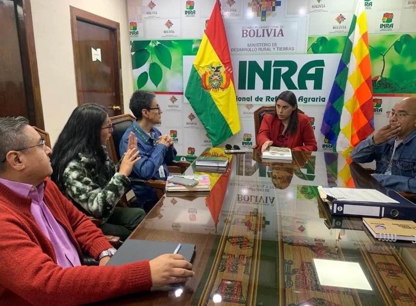 ORDENAMIENTO ESTATAL REDIRECCIONA CONTROL PLENO DEL INRA HACIA PRESIDENCIA