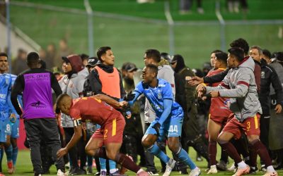 BOCHORNO TOTAL EN ESTADIO JESÚS BERMÚDEZ POR BATALLA CAMPAL FUTBOLÍSTICA