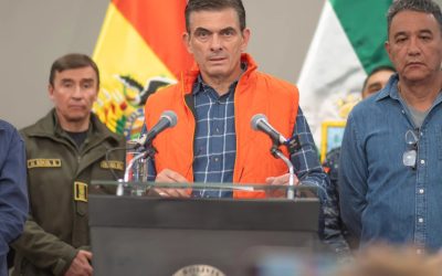 GOBIERNO CREA LA SALA SITUACIONAL ANTE LA CRISIS CLIMATICA QUE SE VIVE EN SANTA CRUZ