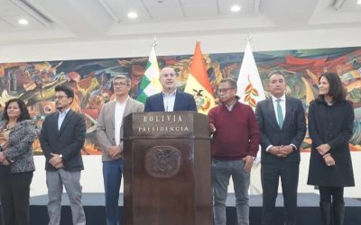 GOBIERNO ANUNCIA INSTALACIÓN DE MESAS DE DIÁLOGO POR DECRETO SUPREMO 5503