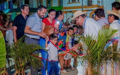 ALCALDE CRISTHIAN CÁMARA INAUGURA PESEBRE NAVIDEÑO FOMENTANDO UNIDAD