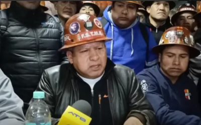 MINEROS INICIAN HUELGA GENERAL INDEFINIDA, EXIGEN RENUNCIA DE PAZ