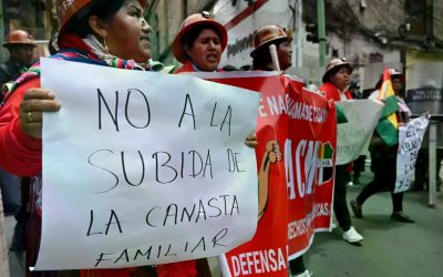 PROTESTAS SE MASIFICAN EN BOLIVIA CONTRA GOBIERNO Y EL DECRETO 5503