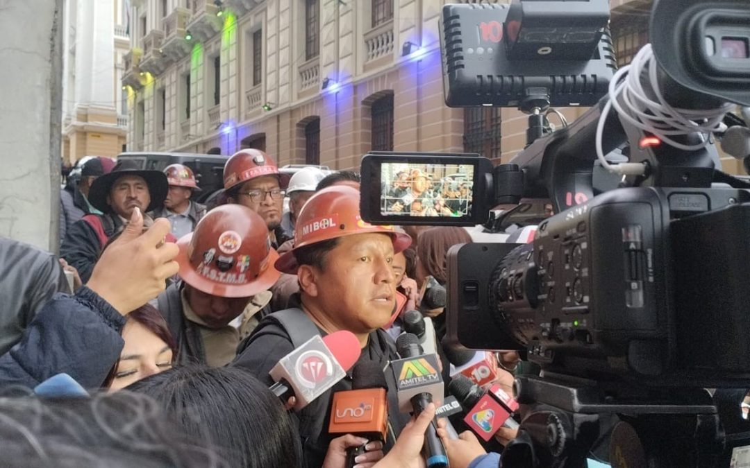 TRAS LA RUPTURA DEL DIÁLOGO, LA COB LLAMA A UN AMPLIADO NACIONAL