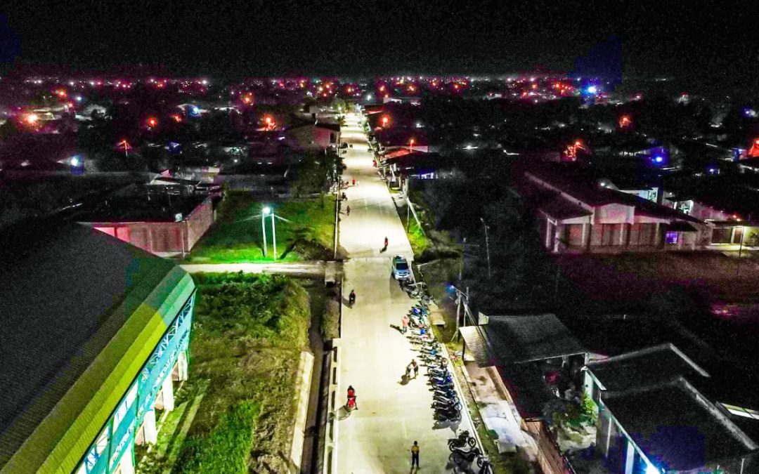 ALCALDÍA INAUGURA MEGAVÍA NUEVA TRINIDAD DE CASI UN KILÓMETRO PAVIMENTO RÍGIDO
