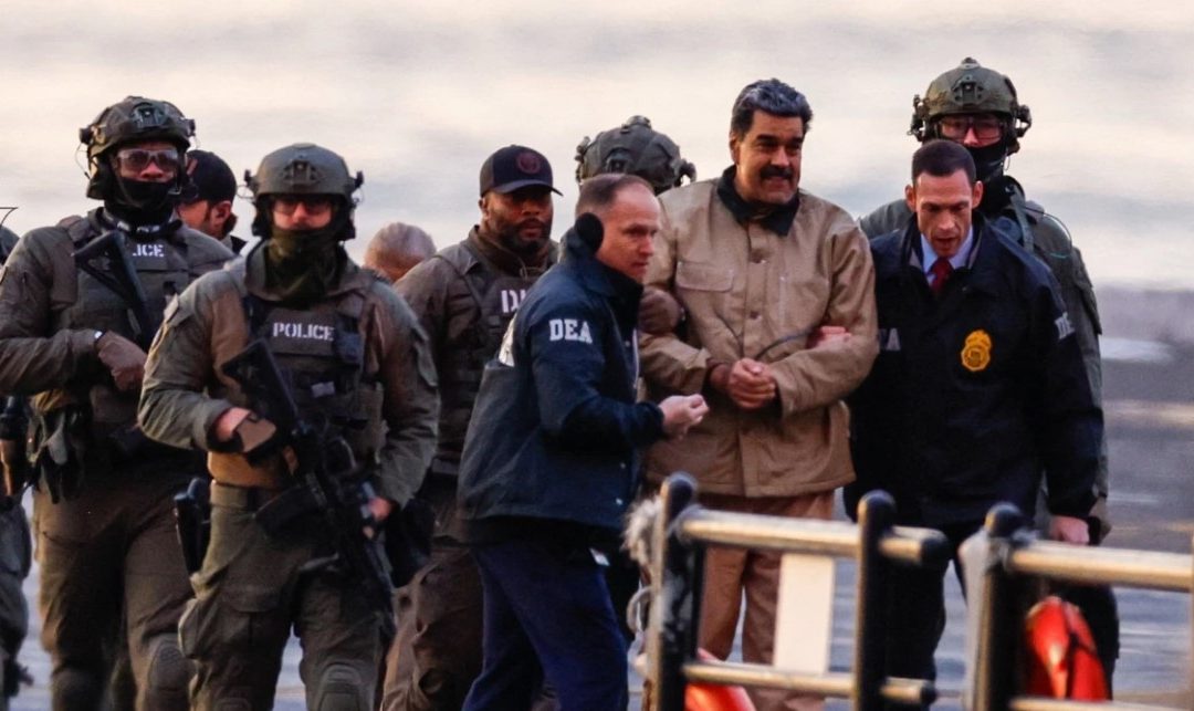PRESIDENTE NICOLÁS MADURO ES TRASLADADO AL TRIBUNAL FEDERAL DE NUEVA YORK
