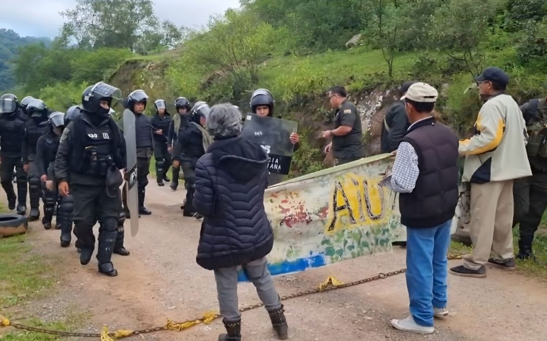 ORGANISMOS Y COMUNARIOS DE TARIQUÍA PROTESTAN CONTRA EL INGRESO DE PETROBRAS A LA RESERVA PROTEGIDA
