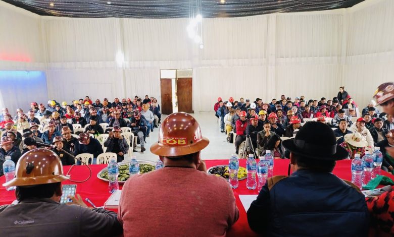 COB CONVOCA AMPLIADO NACIONAL PARA ANALIZAR DECRETO SUPREMO 5516 DEL GOBIERNO