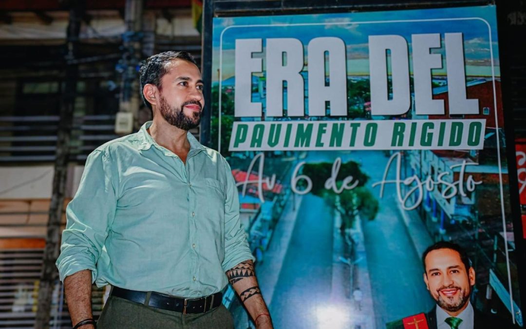 ALCALDE CONFIRMA CONTINUIDAD DEL PLAN DE PAVIMENTO RÍGIDO EN TRINIDAD