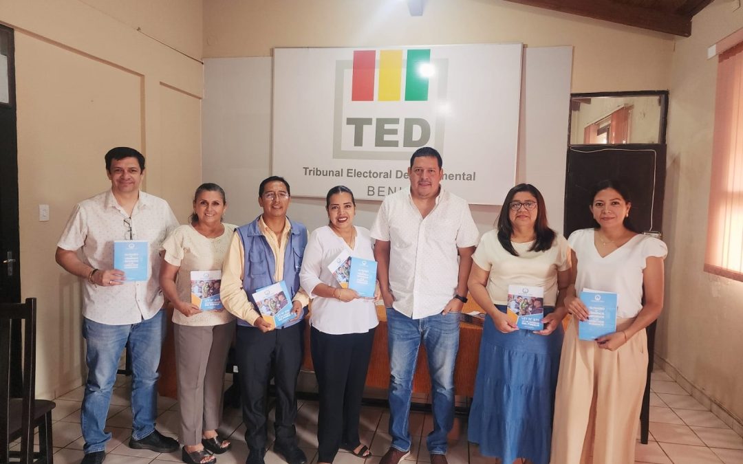 TED BENI Y DEFENSORÍA COORDINAN TRABAJOS SOBRE DERECHOS ELECTORALES