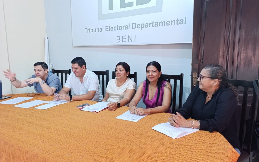 TED BENI GARANTIZA SORTEO ELECTORAL PESE A PARO CÍVICO