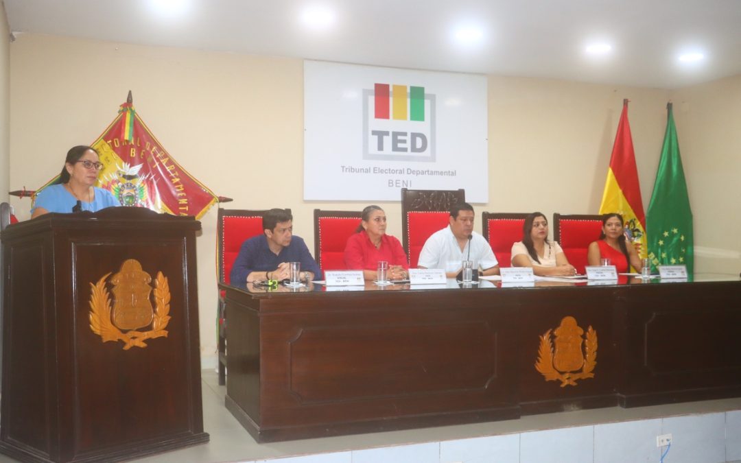 8.082 JURADOS SON ELEGIDOS PARA SUBNACIONALES 2026 EN BENI
