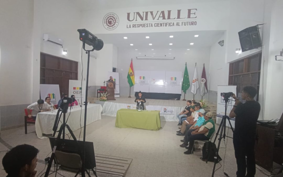 SORTEO DEFINE ORDEN DE CANDIDATOS PARA EL DEBATE MUNICIPAL EN TRINIDAD