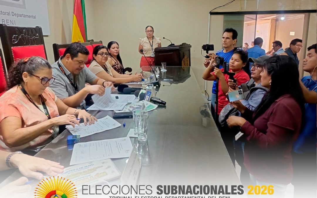 TED BENI: SORTEO DE JURADOS Y FRANJAS EN PAPELETA CON MIRAS A LA SEGUNDA VUELTA ELECTORAL