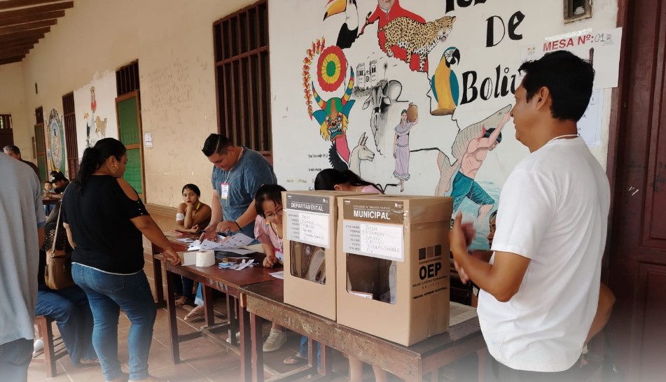 ELECCIONES SUBNACIONALES: BENI ELIGE 342 AUTORIDADES TITULARES Y SUPLENTES
