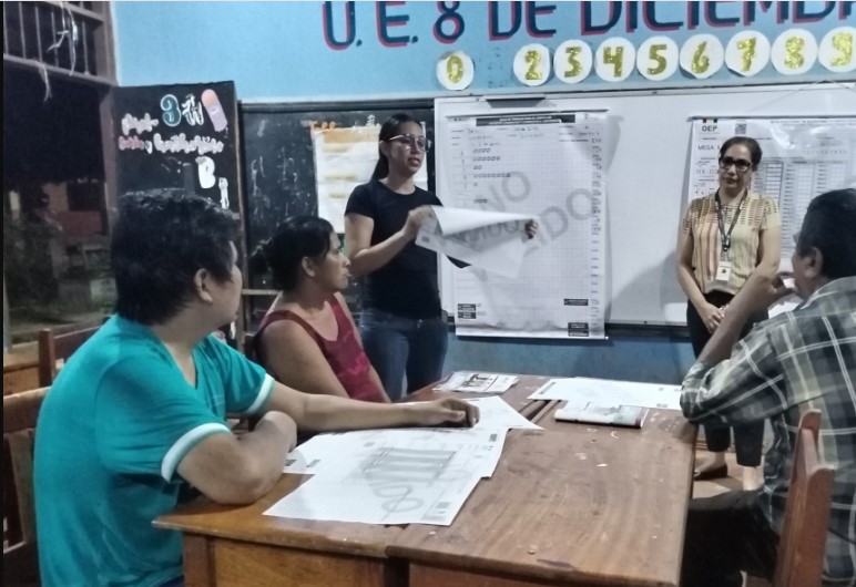 JURADOS ELECTORALES DE GUAYARAMERÍN REFUERZAN SU CAPACITACIÓN