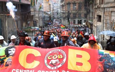 COB ACUSA AL GOBIERNO DE ACTITUD REVANCHISTA Y RENCOROSA