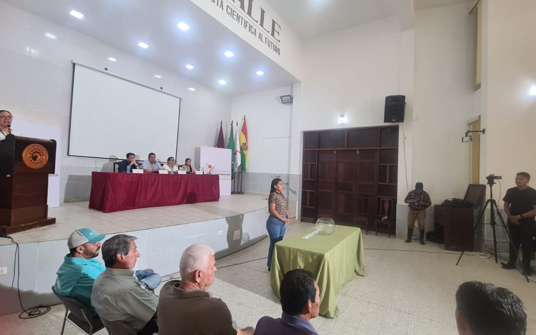 HOY SE REALIZA EL DEBATE ENTRE SEIS CANDIDATOS A GOBERNADOR DEL BENI
