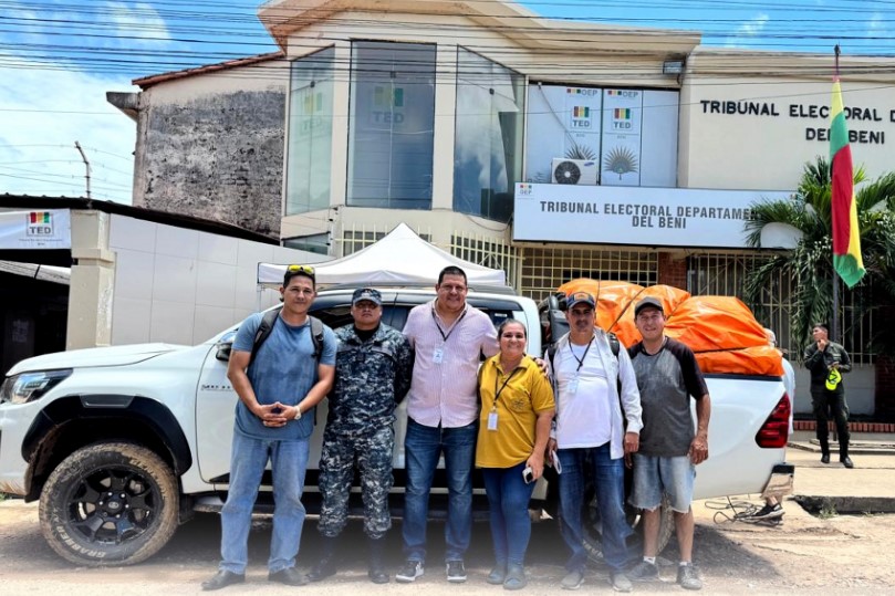 TED BENI DESPLIEGA BRIGADAS MÓVILES PARA GARANTIZAR EL VOTO CIUDADANO