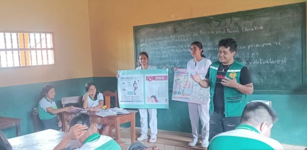 ACTIVAN OPERATIVO SANITARIO EN ESCUELAS PARA FRENAR DENGUE Y CHIKUNGUNYA