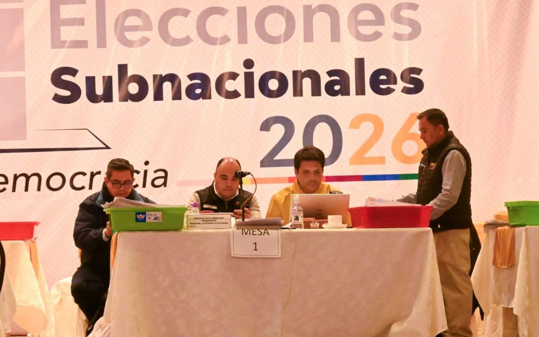 TSE ACTIVA SEGUNDA VUELTA EN CINCO DEPARTAMENTOS Y ALISTA SANTA CRUZ