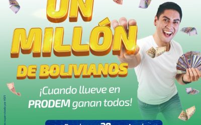 ESTE 4 DE MAYO, LLEGA EL ÚLTIMO SORTEO DE “CUANDO LLUEVE EN PRODEM, GANAN TODOS”