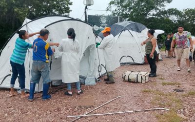 ALCALDÍA DE TRINIDAD EJECUTA INTERVENCIÓN DIRECTA ANTE DESBORDE DE RÍOS Y DAÑO URBANO