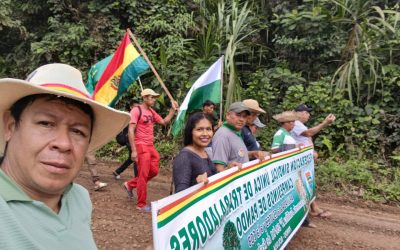 MARCHA INDÍGENA CRECE EN CARANAVI Y PRESIONA AL GOBIERNO