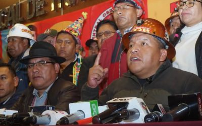 COB RECHAZA DIÁLOGO Y DESCONOCE AL MINISTRO DE TRABAJO