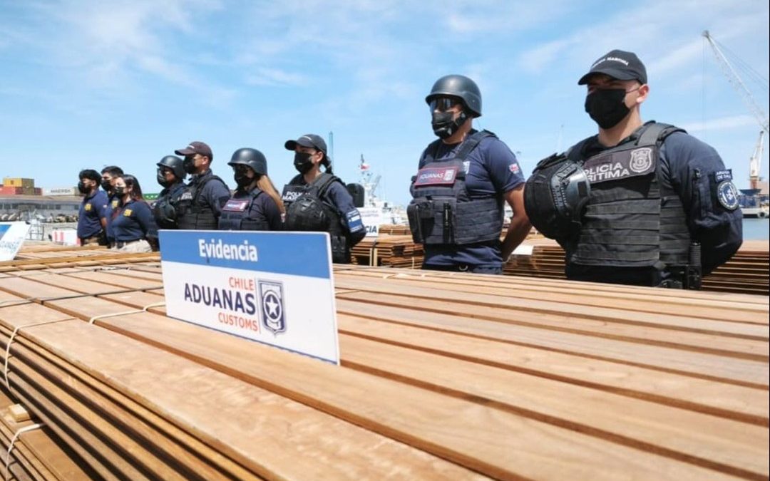 EL MECANISMO NARCO QUE ARRASA BOSQUES: CÓMO LLEGARON 108 TONELADAS DE COCAÍNA Y KETAMINA IMPREGNADAS EN MADERA DE BOLIVIA A CHILE