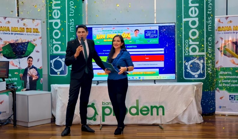 BANCO PRODEM LANZA TERCERA EDICIÓN DE SU CAMPAÑA DE INCENTIVO AL AHORRO: CUANDO LLUEVE EN PRODEM, GANAN TODOS V.3