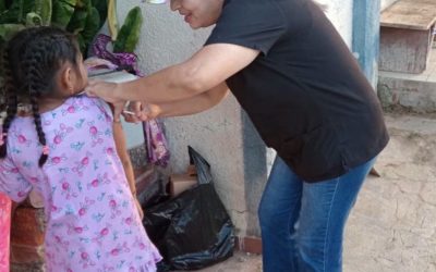 BRIGADAS DE VACUNACIÓN CONTRA EL SARAMPIÓN ESTABLECEN META “BRECHA CERO”
