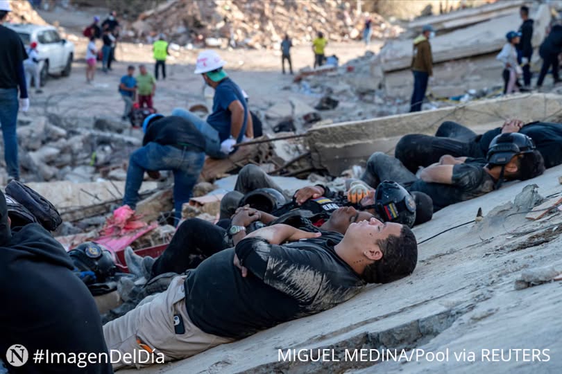 LOS MUERTOS POR EL TERREMOTO EN VENEZUELA ASCIENDEN A 4.333