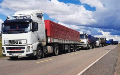 TRANSPORTE PESADO CONVOCA AMPLIADO POR DIÉSEL PESE AL ESTADO DE EXCEPCIÓN