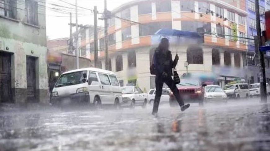 EL SENAMHI EMITE ALERTA NACIONAL POR EL INGRESO DE UN FRENTE FRÍO CON HELADAS Y LLUVIAS
