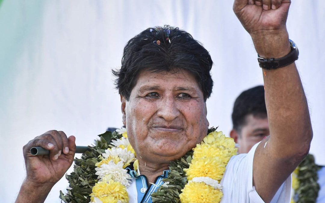 POLICÍA DESCARTA COMO PRIORIDAD DETENER A EVO MORALES