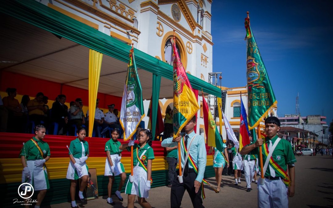TRINIDAD CONMEMORÓ LOS 201 AÑOS DE BOLIVIA