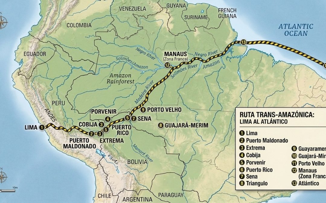 PANDO APUESTA AL CORREDOR AMAZÓNICO PARA ABRIR NUEVOS MERCADOS