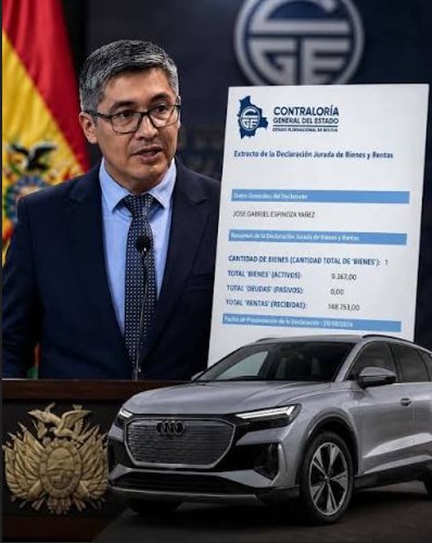 LAS EXPLICACIONES DE ESPINOZA NO FRENAN LA POLÉMICA POR EL AUDI