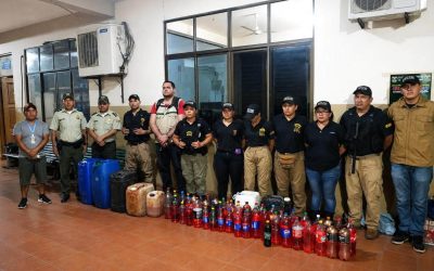 DETIENEN A ACOPIADORA QUE UTILIZABA MENORES PARA REVENDER GASOLINA ILEGALMENTE EN RIBERALTA