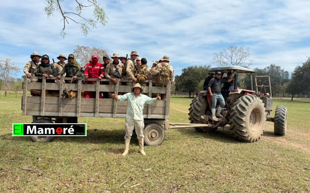 TRABAJADORES DE LA ESTANCIA CURITIBA ENCONTRARON VIVO AL FISCAL HUCHANI