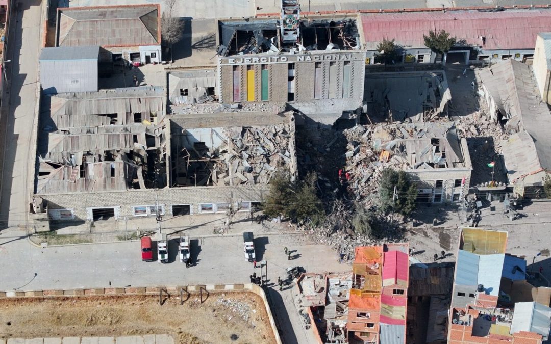 EXPLOSIÓN EN CUARTEL DE VIACHA DEJA SEIS MUERTOS Y 11 DESAPARECIDOS