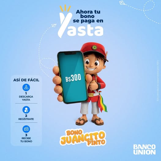 BANCO UNIÓN AMPLÍA YASTA Y LA INCORPORA AL PAGO ESCOLAR