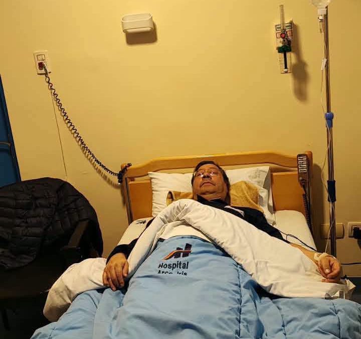 LUIS ARCE PERMANECE INTERNADO BAJO CUSTODIA POLICIAL